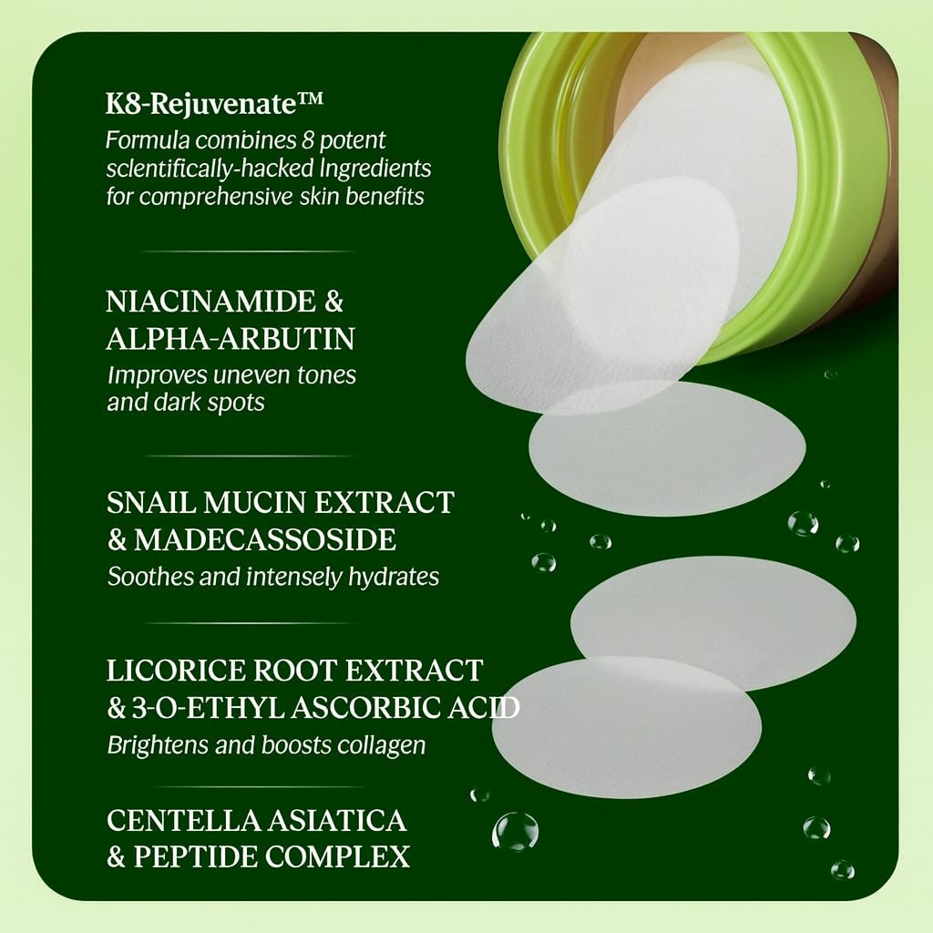 I NO Korean Skincare Toner Pads...